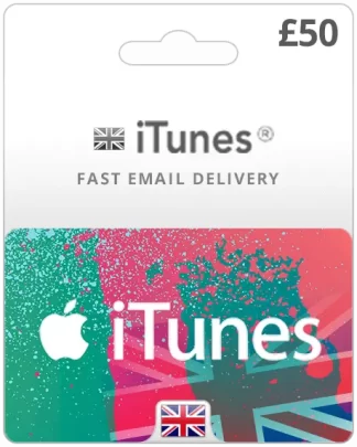 50 £ UK iTunes Gift Card (Email Delivery)